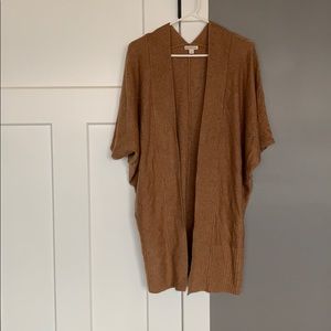 Long open Cardigan